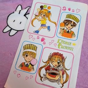 Kitchen Princess Manga Sticker Set